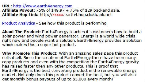 earth4energy scam makes lots of commission