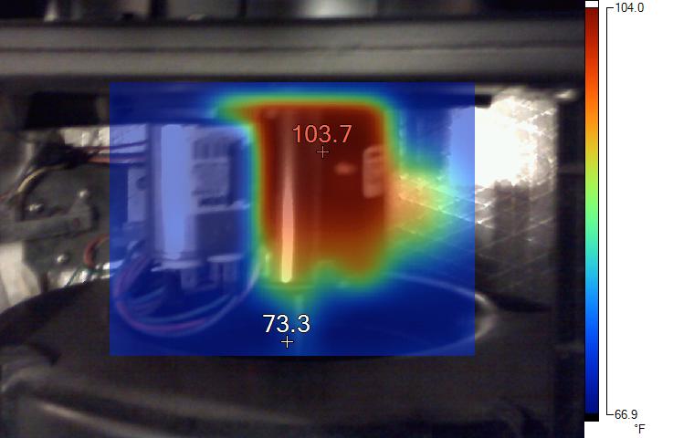 Thermal scan of Venmar